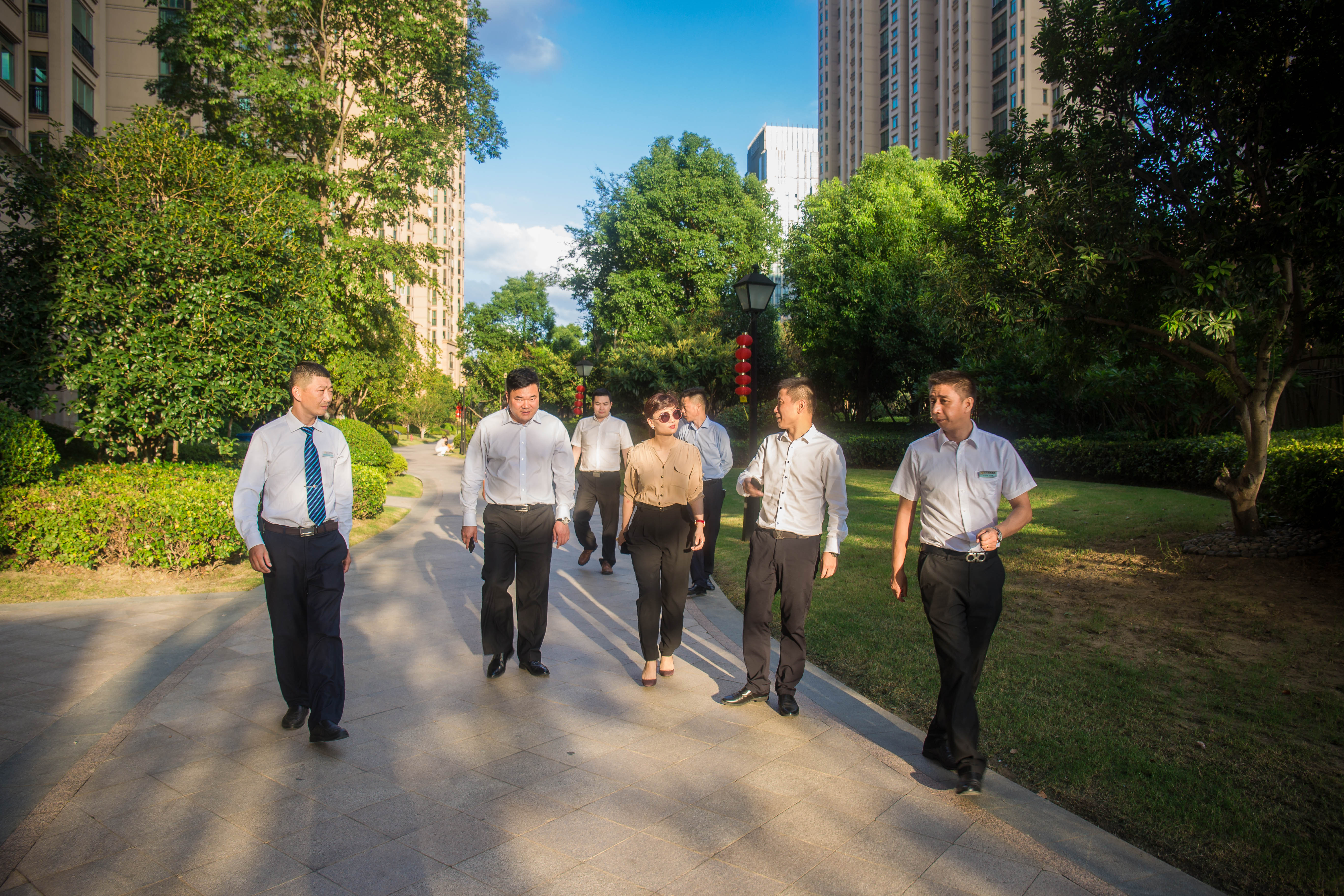 融合创新 赋能启航|宝运莱物业一行调研走访金枫物业，共话未来发展之道